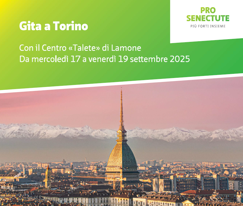 CDSA Lamone – Gita a Torino dal 17 al 19 settembre 2025