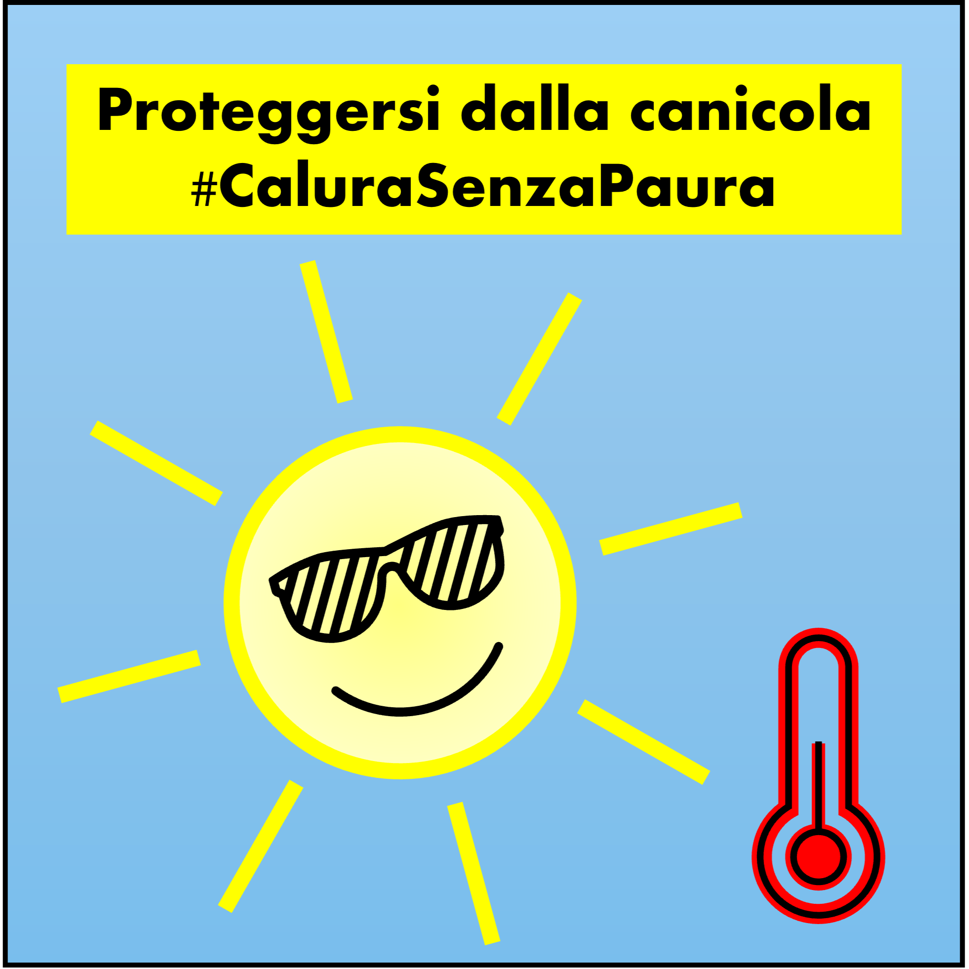 #CaluraSenzaPaura – Sei semplici regole per la stagione estiva