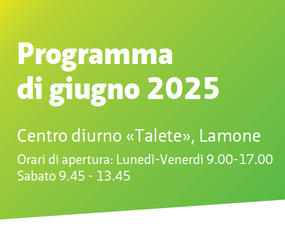 CDSA Lamone – Programma giugno 2025 + Conferenza in forma dopo i 60anni