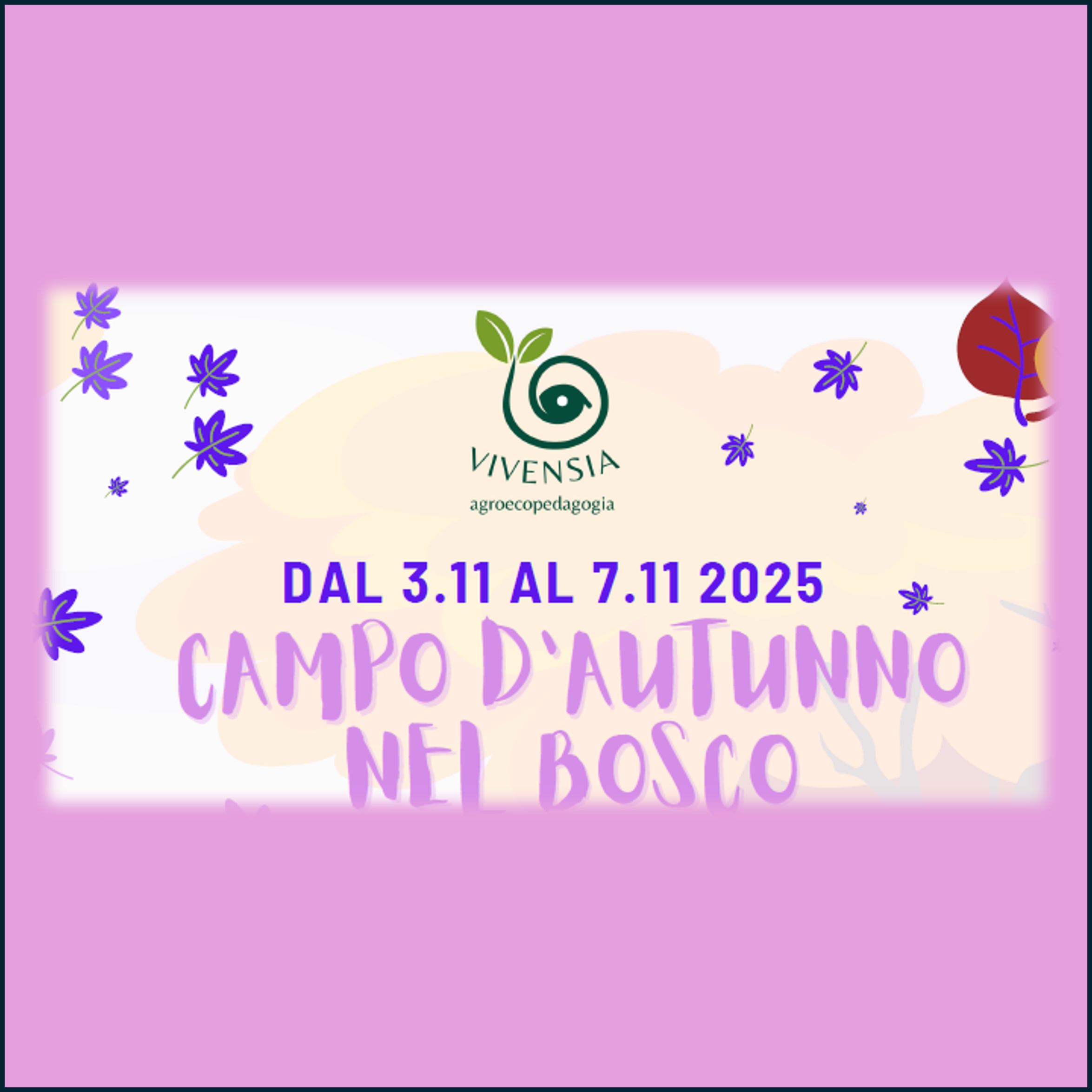 Vivensia – Campo d’autunno nel bosco 2025