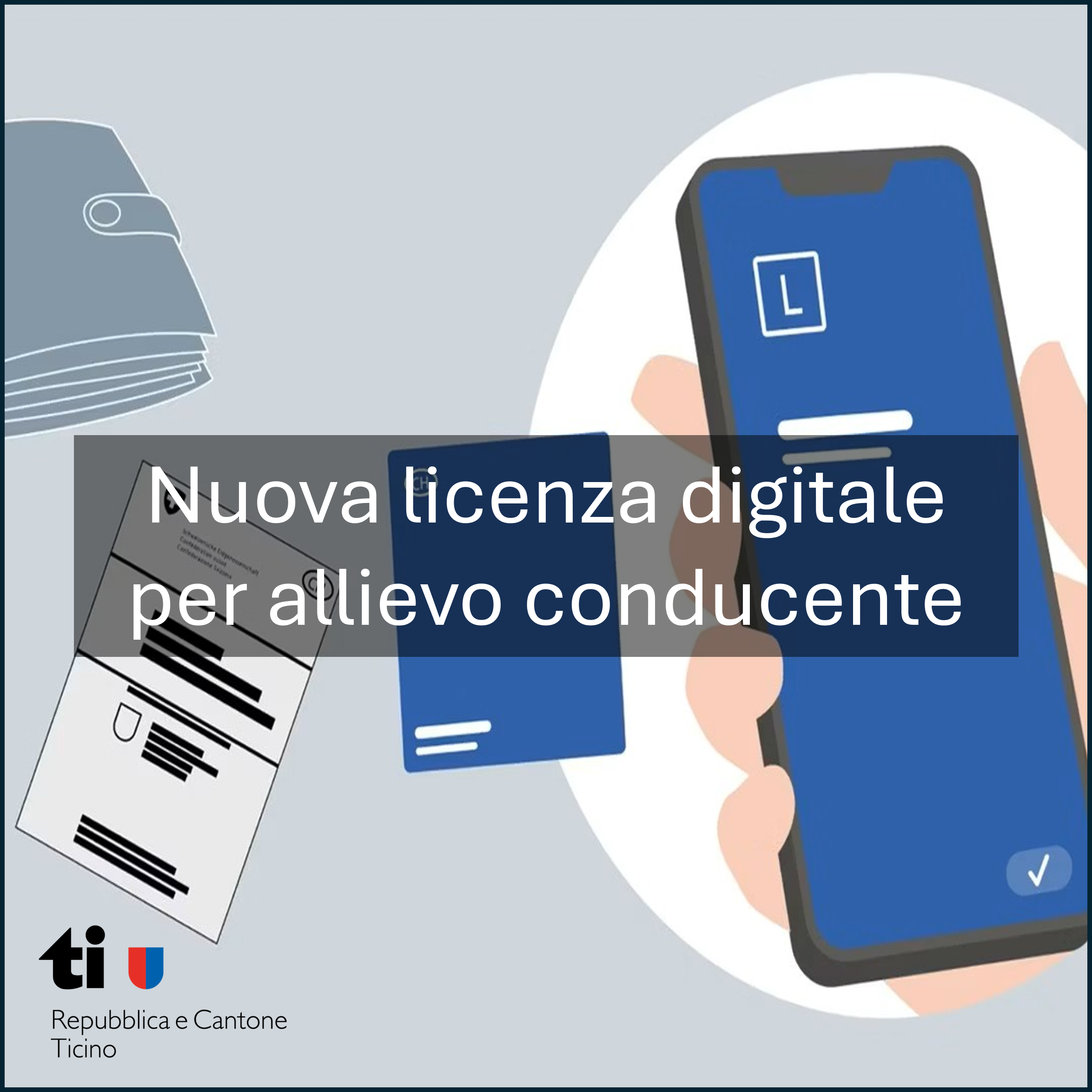 Sezione della circolazione – Nuova licenza digitale per allievo conducente