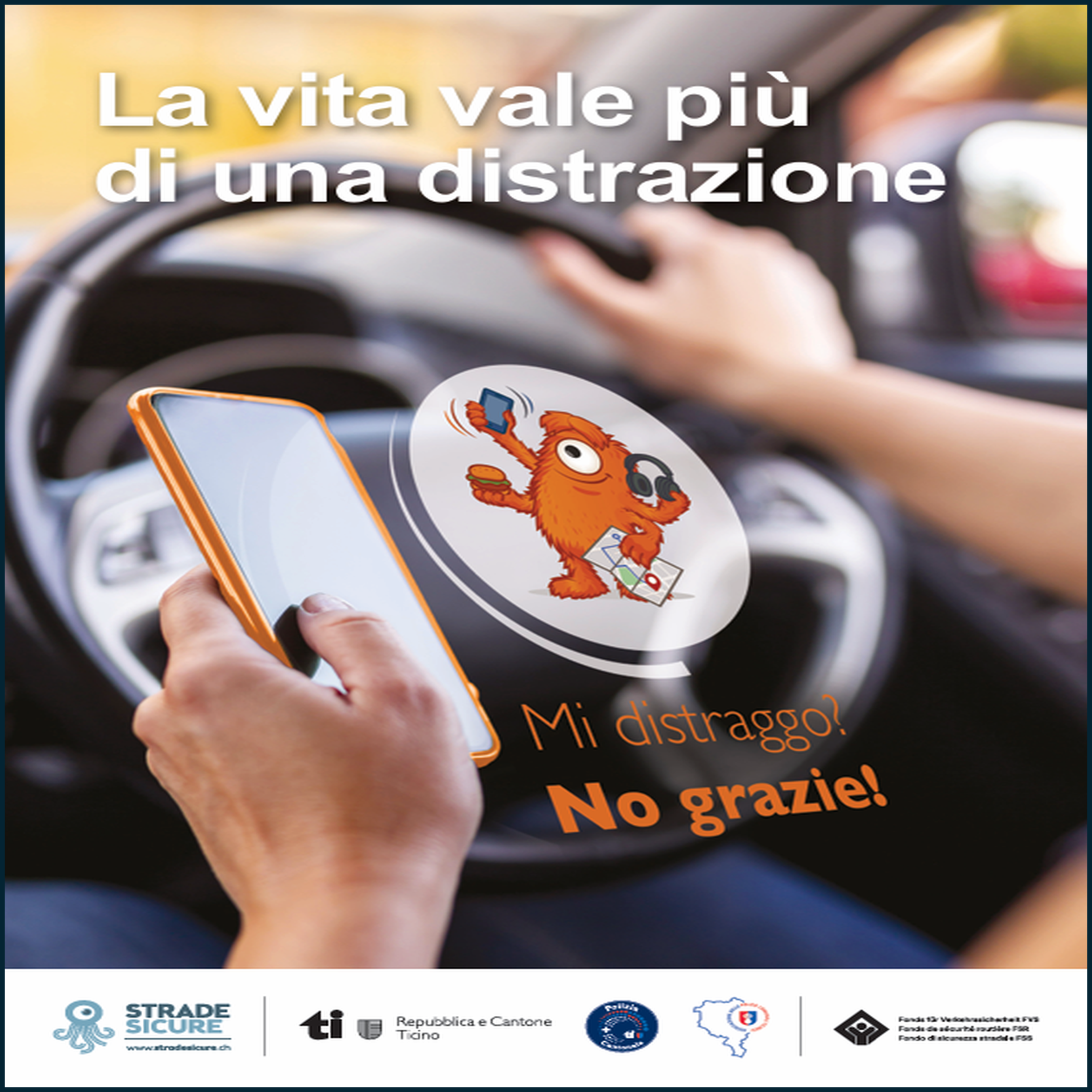 “Mi distraggo? No grazie!”