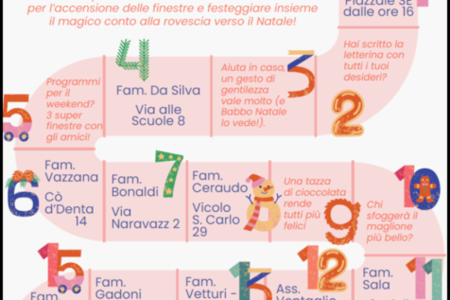 AGISTT – Calendario dell’avvento 2025