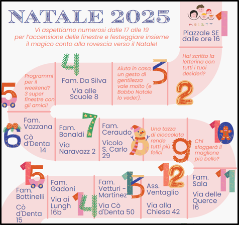 AGISTT – Calendario dell’avvento 2025