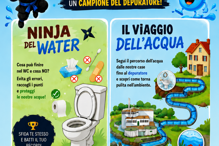 CDALED – Nuovi giochi educativi online dedicati all’acqua e alla tutela dell’ambiente